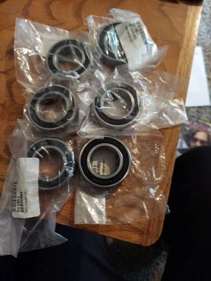 BEARINGS --Sole E-35 (6)  bearings #021951 HAS 6005RS ON THEM New Unopened - Image 1 of 4