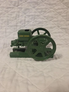 Vintage John Deere Model E Hit Miss 1990 Ertl Motor fehlende Räder grün - Bild 1 von 11