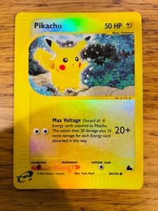 LP! Pikachu (84/144) Skyridge Reverse Holo Pokemon Card! FAST & FREE P&P! - Picture 1 of 5