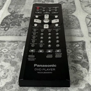 Panasonic Remote N2QAJB000043 For Models DVD-RP62, DVD-RV22, DVD-RV27, DVD-RV32 - Picture 1 of 6