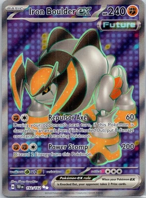 Iron Boulder ex - Holo Ultra Rare SV05: Temporal Forces 192/162 NM - Image 1 of 2