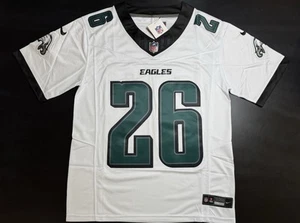 Camiseta deportiva mediana Saquon Barkley #26 Vapor FUSE blanca Elite Quality Eagles - Imagen 1 de 11