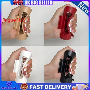 Silicone Soft Hair Clip HAIR CLIPS Salon Hairdresser Clamps Claw Grip Black 10cm - Picture 1 of 33
