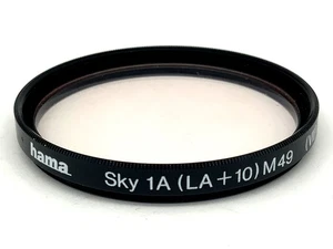 Hama Skylight Sky 1A (La + 10) M49 (VII) Filter 49mm Circular Filter Thread - Picture 1 of 1
