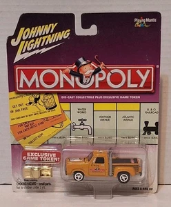 2002 Johnny Lightning Monopoly Tennessee Ave 1979 Dodge Truck w/ Gold Game Token - Picture 1 of 4