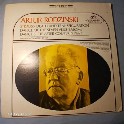Artur Rodzinski: Strauss Death and Transfiguration, Salome, 1923 LP  Seraphim Foto 1 de 4