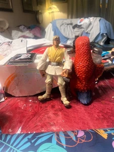 Star Wars Force Battlers Luke Skywalker A New Hope 7" Figur Hasbro 2005 Lesen - Bild 1 von 1