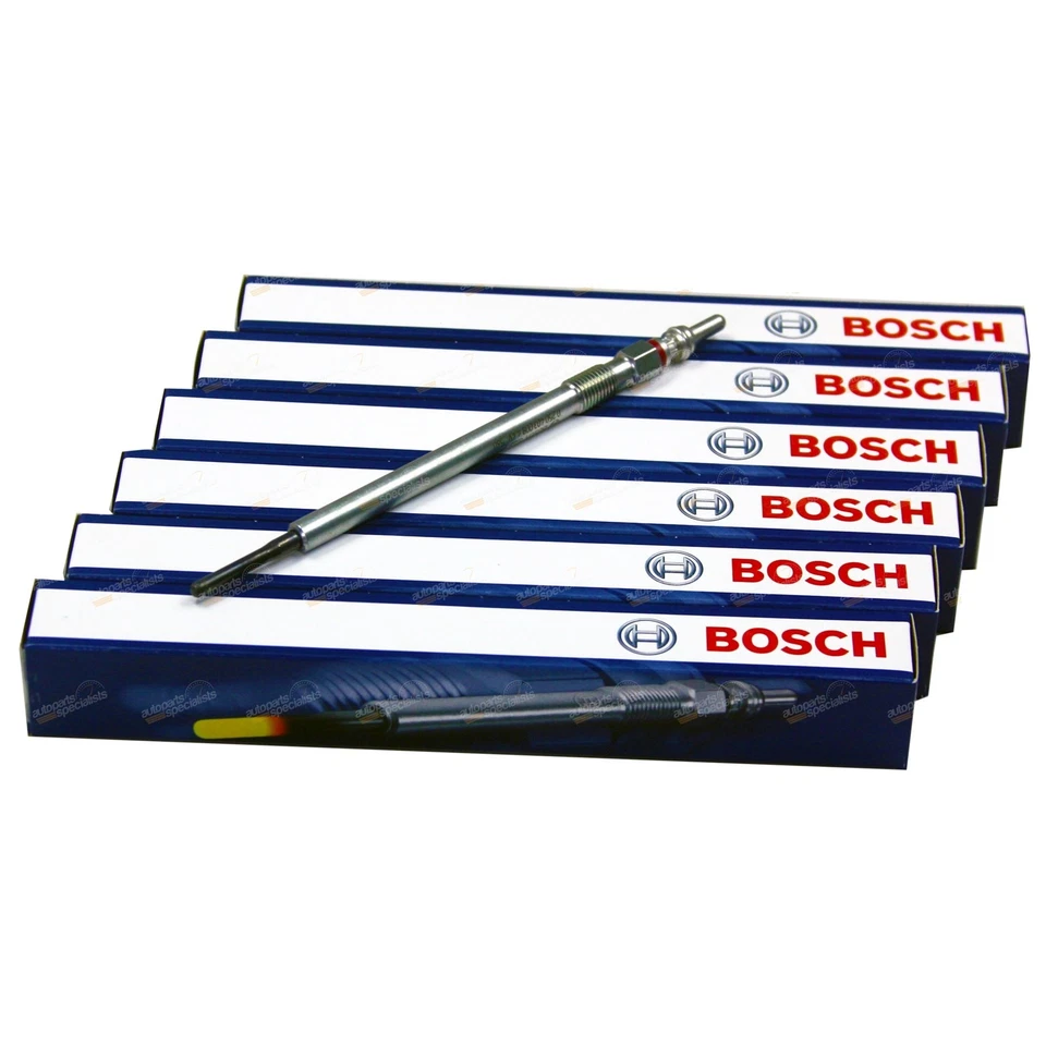 6 x Bosch Diesel Glow Plugs for Mercedes Benz CDI W164 W639 W251 V251 X164 W211 - image 1 of 2