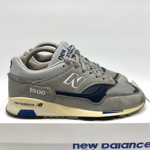 New Balance 1500 Trainers Uk6 Grey Mens Made in England Sports Retro Rare w/Box - Picture 1 of 19