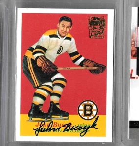 JOHNNY BUCYK 2002 TOPPS/O-PEE CHEE ARCHIVOS EDICIÓN DE AUTÓGRAFO CERTIFICADO - Imagen 1 de 1