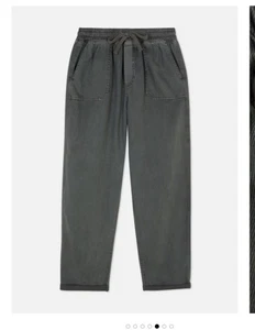BNWT primark cotton lyocell blend grey charcoal pull on joggers size m 12-14 - Picture 1 of 8