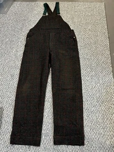 De Colección Johnson Woolen Mills BIBS Caza Trabajo Cuadros Lana MALONE Mediana EE. UU. - Imagen 1 de 12