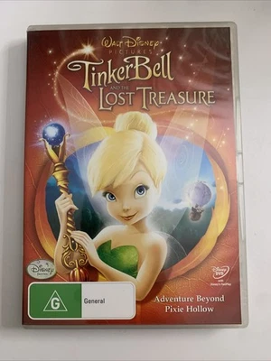 Tinker Bell And The Lost Treasure (DVD, 2009) Animated Disney Film Region 4 - image 1 of 3