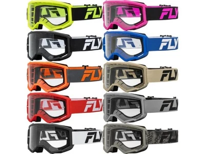 Gafas Fly Racing Focus Tamaño Juvenil Lente Transparente Motocross Off-Road MX/ATV/UTV '25 Foto 1 de 4