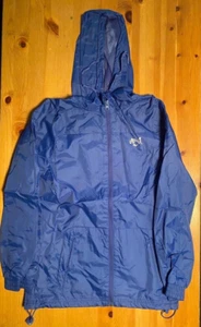 Everlast Jacket Youth Unisex Size Large (10/12) Blue Full Zip hooded windbreaker - Picture 1 of 4