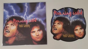 Running Wild Wild Animal Shaped Picture Disc Vinyl LP Record new - Picture 1 of 2