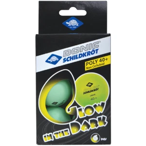 TABLE TENNIS BALLS – DONIC SCHILDKROT – GLOW IN THE DARK - Picture 1 of 1