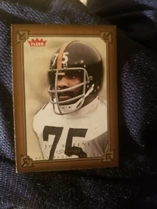 Joe Greene Fleer Greats Football Card #65 - Picture 1 of 4