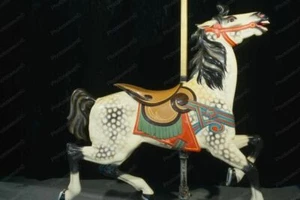 Reimpresión profesional de laboratorio fotográfico Glen Echo Dentzel Carrusel Horse 36 - Imagen 1 de 1