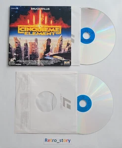 LaserDisc - Le Cinquième Élément - Bruce WILLIS - FR - PAL - Photo 1/7