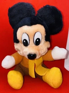 Vintage Disney Mickey's Christmas Carol MICKEY MOUSE Plush Stuffed Toy 1984 - Picture 1 of 3