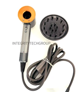 Dyson Supersonic Hair Dryer HD07 Nickel-Copper Plus Diffuser (USED) - Picture 1 of 9