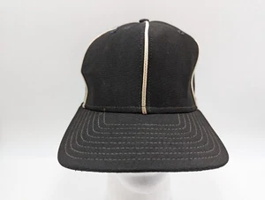 Vintage NFL Referee Hat Mens Size 6 7/8 Black New Era Pro Model Made In USA - Picture 1 of 13