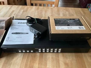 2 Lindy 300m Fibre HDMI 18G Extender 38179 - 1 4 Port HDMI Processor 38130 - Bild 1 von 3