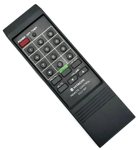 Mando a distancia genuino para TV HITACHI CLU-201 LIMPIO PROBADO FABRICANTE ORIGINAL ENVÍO RÁPIDO - Imagen 1 de 5