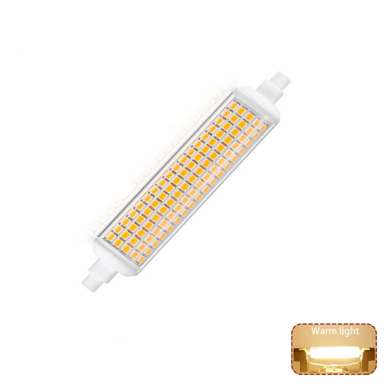 R7S LED 118mm Spotlight 20W Lamp Bulb Ceramics Tube Replace Halogen Lamp Light - Image 1 of 4