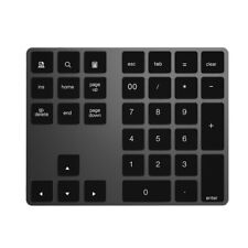 1X(Bluetooth 3.0 Wireless Numeric Keypad 34 Keys Digital Keyboard for Accounting