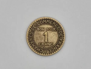 🇲🇫 France - Bon pour 1 Franc 1923 - Chambre du Commerce 🇲🇫 - Imagen 1 de 6