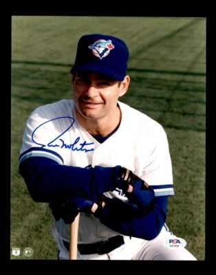 Paul Molitor PSA DNA Coa Hand Signed 8x10 Blue Jays Photo Autograph - Image 1 of 3