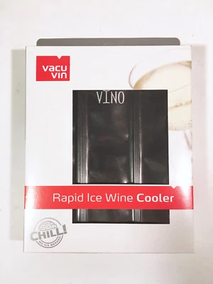 Vacu Vin, Rapid Ice, enfriador de vino - NEGRO NUEVO EN CAJA NUEVO Foto 1 de 4