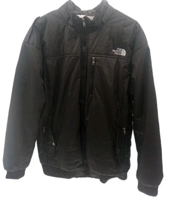 Куртка-бомбер The North Face мужская размер XL черная утепленная шерпа на молнии для улицы - Изображение 1 из 4