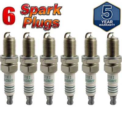 6x New Spark Plugs For Iridium Power IXU22 5308 - Image 1 of 4