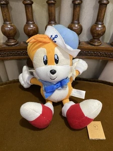 Tails Sonic The Hedgehog SEGA 1994 Japan 7” Summer Sailor Vintage Plush x - Picture 1 of 10