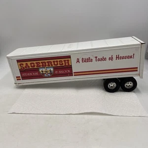 Vintage ERTL Sagebrush Steakhouse & Saloon Peterbilt Toy Semi Trailer Only RARE - Picture 1 of 15