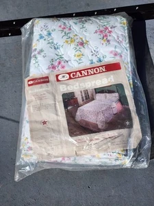 CANNON Bedspread Monticello Ultrasonic Quilted Full Floral New 96" X 108" - Picture 1 of 4