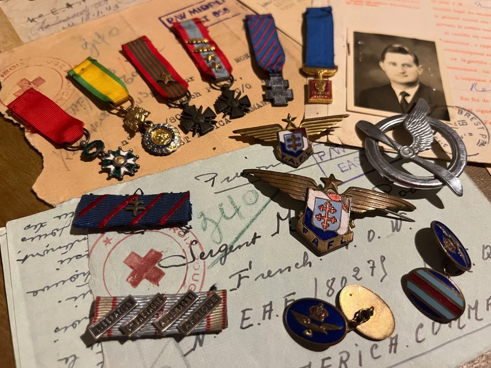 Grouping FAFL Sqn 340 - aviation France Libre FFL - spitfire RAF - Photo 1/4