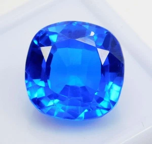 Piedra preciosa suelta impecable espinela azul cobalto natural sin calentar 12,70 quilates certificada - Imagen 1 de 11