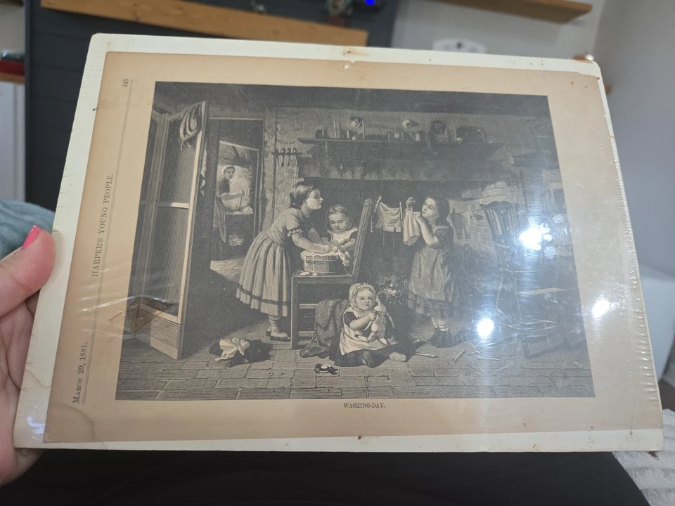 Harper's Young People", Published For HARPER & BROTHERS 03/29/1881 Foto 1 de 4