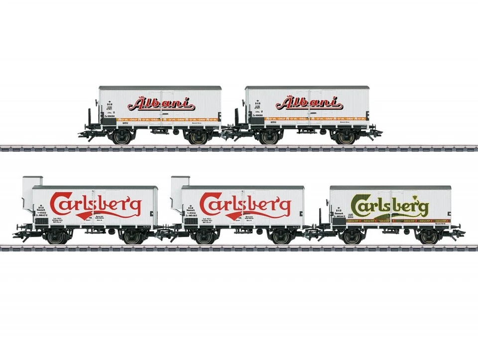 Märklin H0 48779 Bierwagen-set Typ IB DSB