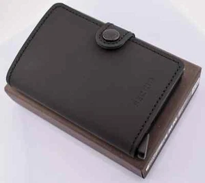 Secrid MM Men's Miniwallet Matte Black MM-BLACK - Picture 1 of 3
