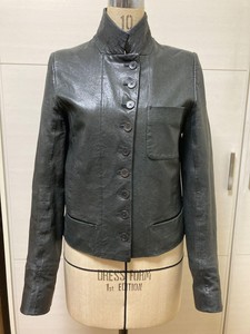 Ann Demeulemeester Coats, Jackets & Vests Leather Outer Shell for