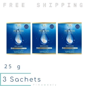 3 Sachets X 25 ml HADABIREI PREMIUM WHITENING MICRO-ESSENCE MASK SHEET FACIAL - Picture 1 of 7