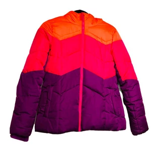 Falls Creek Girls XL(14/16) Winter Puffer Hooded Jacket Coat - Picture 1 of 8