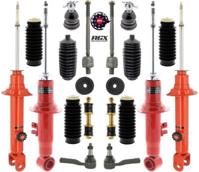 KIT DE RECONSTRUÇÃO DE SUSPENSÃO E AMORTECEDORES DE SUSPENSÃO KYB AGX serve para Nissan 300ZX 90 91 92 93-96 - Imagem 1 de 4