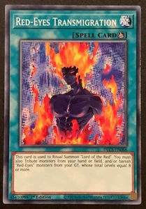 Red-Eyes Transmigration | DLCS-EN095 | Common | 1st | Dragons of Legend | YuGiOh - Picture 1 of 3