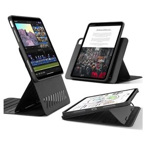 iPad Air Hülle Schwarz Magnetisch Abnehmbar Ständer Schutz 11 Zoll - Bild 1 von 12